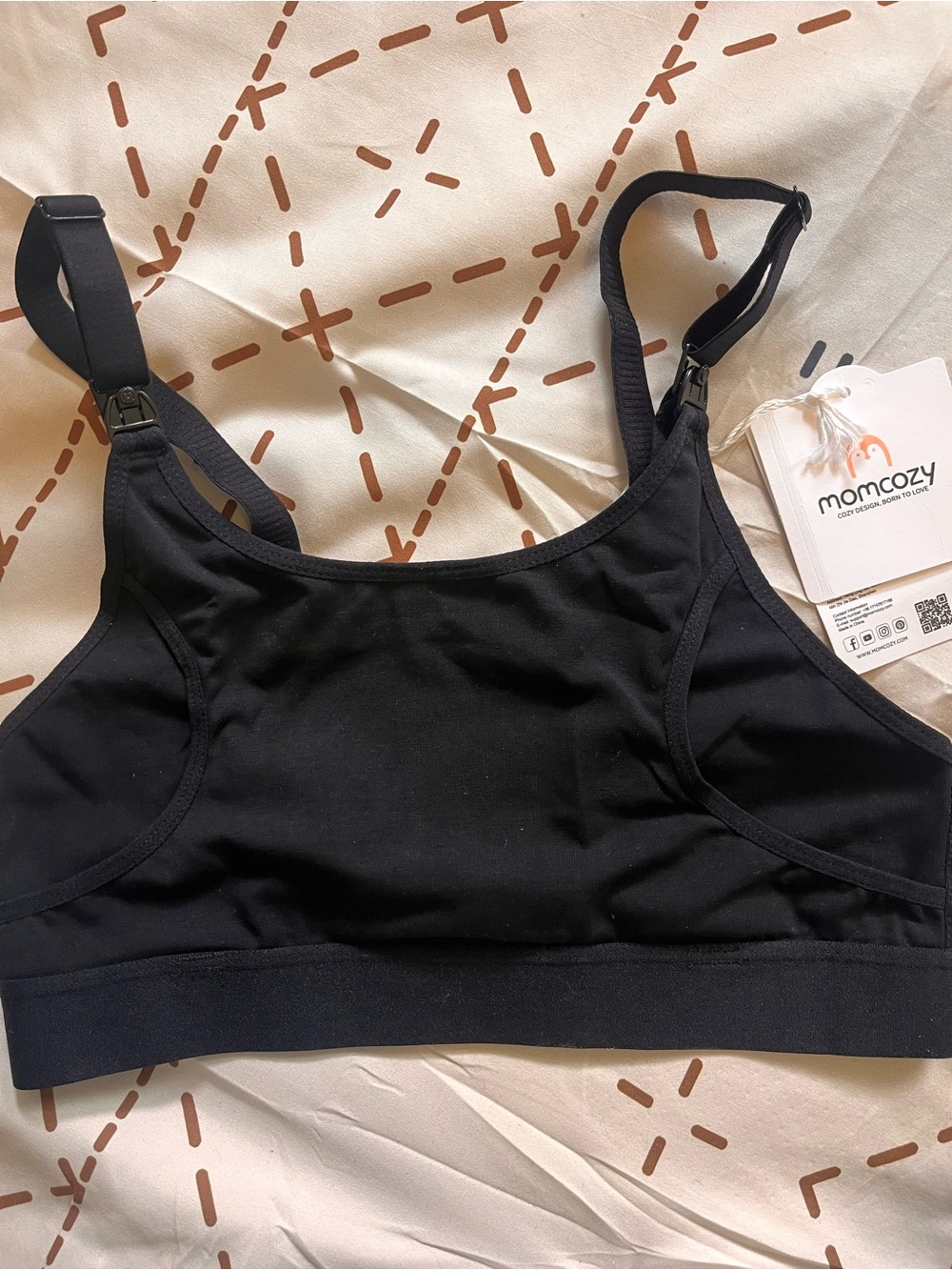 MOMCOZY Hands free wireless pumping and nursing bra